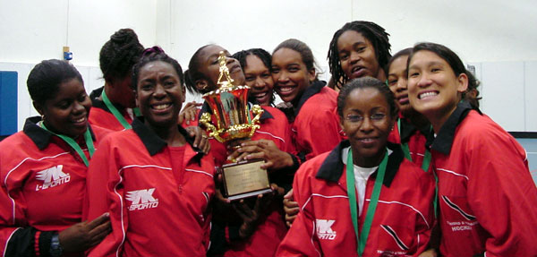 1st Indoor Pan American Cup - Trinidad & Tobago - Medal ceremony