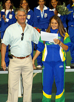 Best goalkeeper: Madja Fawakhiri (Brazil)