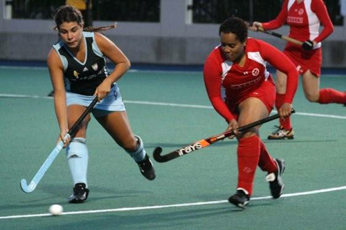Argentina vs. Bermuda - Picture Earl Basden