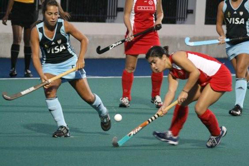 Argentina vs. Bermuda - Picture Earl Basden