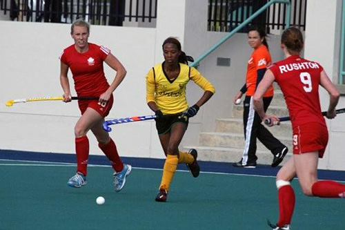 Canada vs. Jamaica - Picture Earl Basden