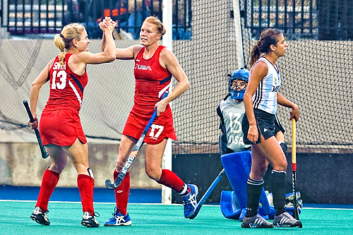 Argentina vs. USA - Picture Alex Masters