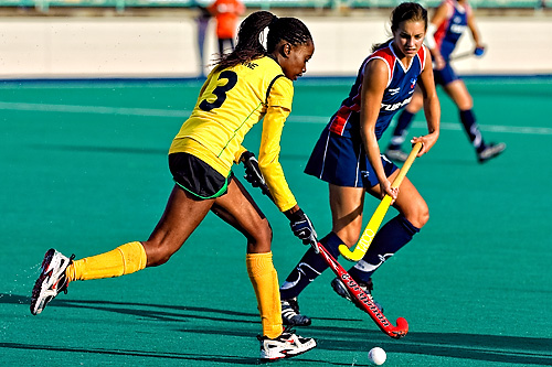 Jamaica vs. Chile - Picture Alex Masters